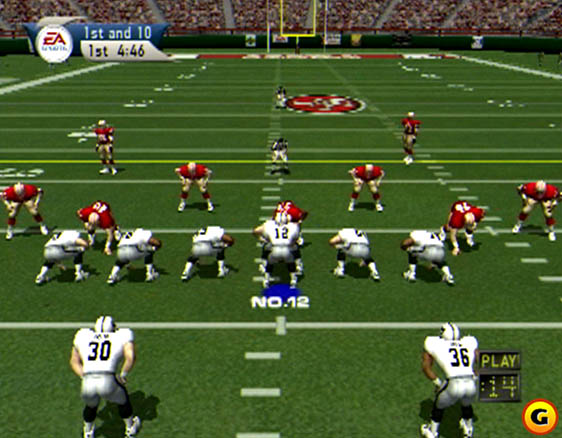Madden NFL 2001, PS2