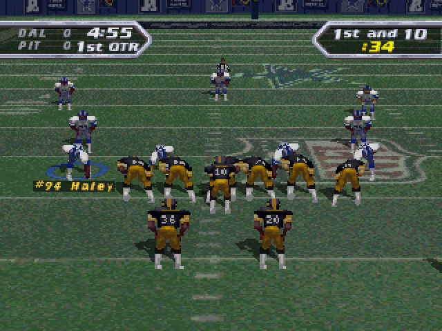 NFL Quarterback Club 97 | PS1 | Sports Video Game Reviews